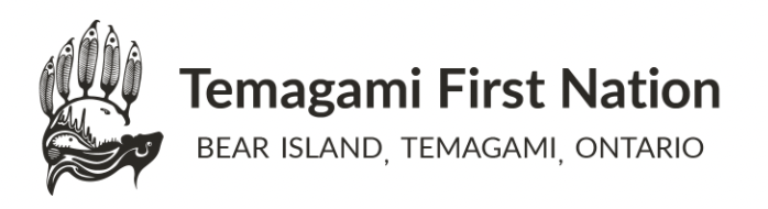 Temagami First Nation Public Library Logo