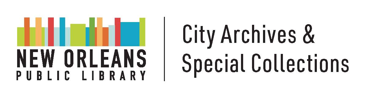 City Archives & Special Collections, New Orleans Public Library Logo
