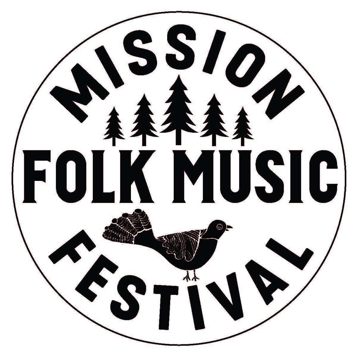 Mission Folk Music Festival Logo