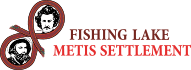 Fishing Lake Métis Settlement Public Library Logo