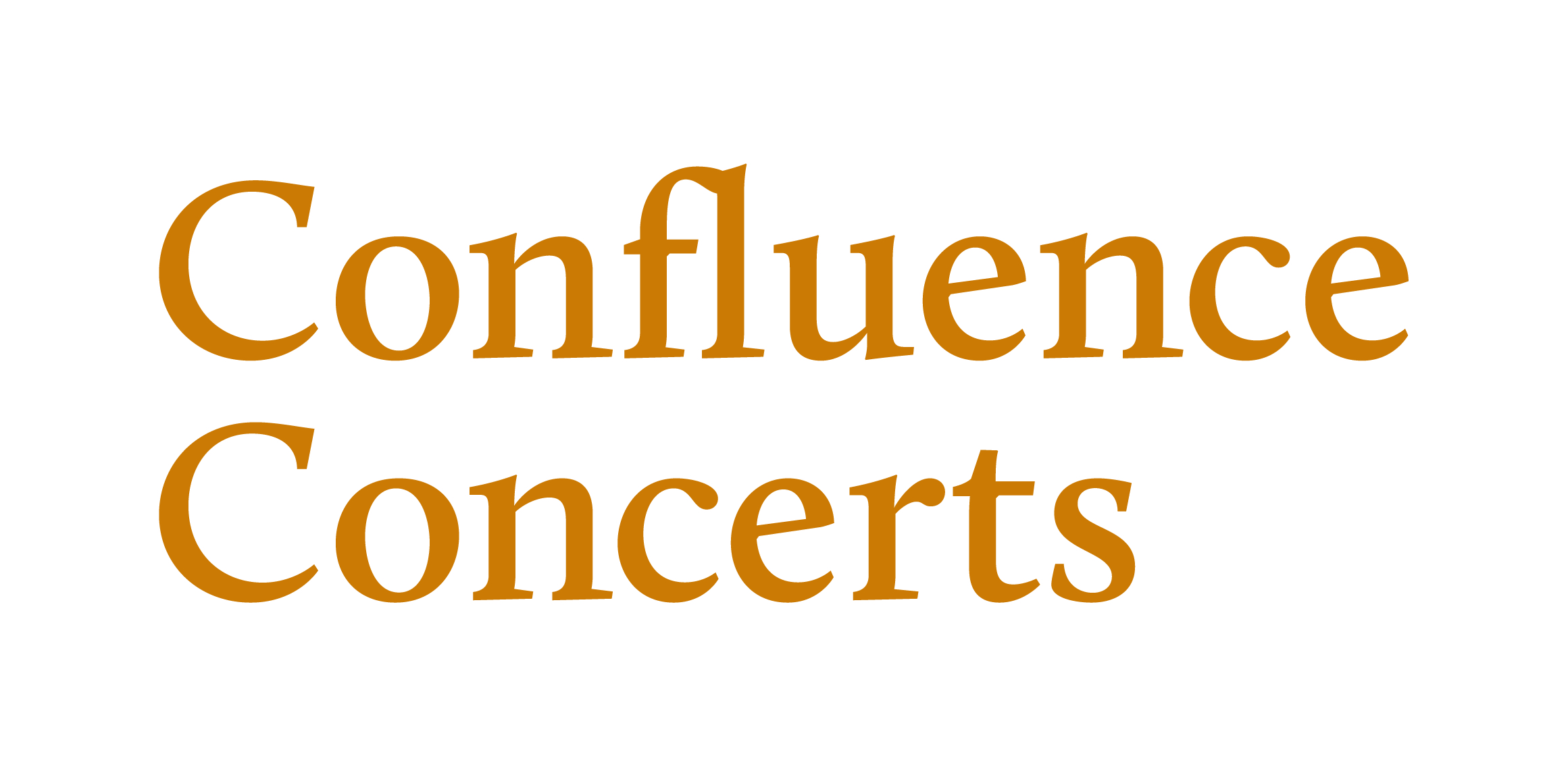 Confluence Concerts | Toronto Performing Arts Archives Logo