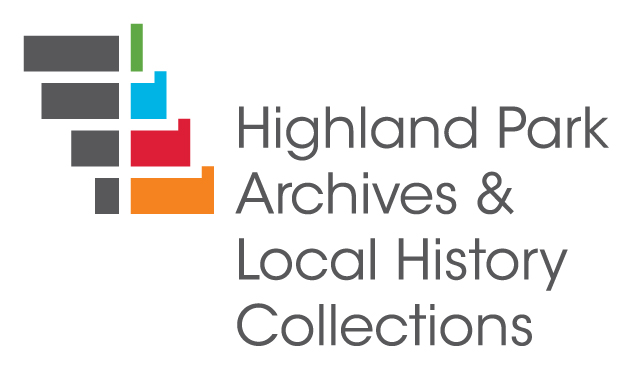 Highland Park Archives and Local History Collections, Highland Park Public Library Logo